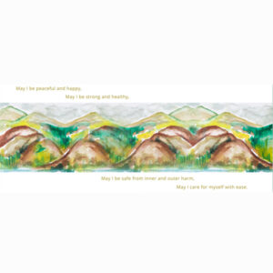 Metta Mountains (individual greeting card)